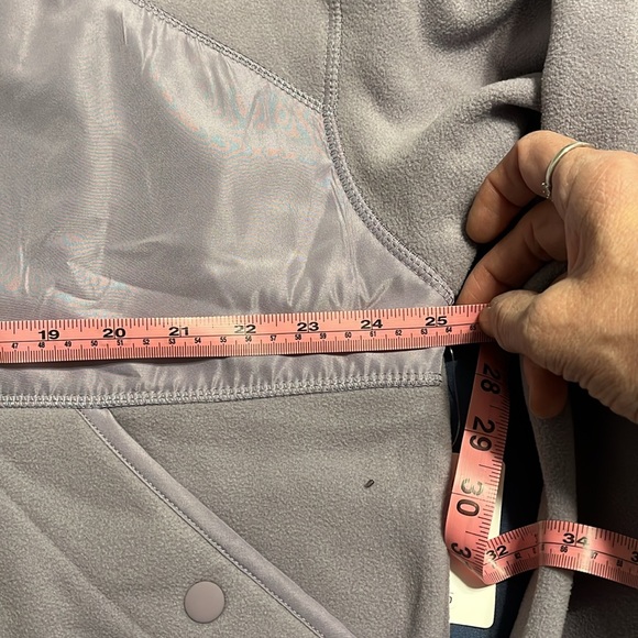 Puma Jacket Women’s Large Light Purple Polar Fleece Hooded Winter Coat. - Picture 7 of 7